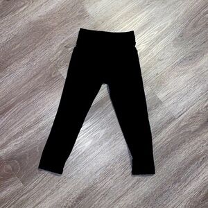 Carhartt size 6 Girls workout Leggings Black